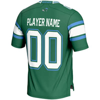Tulane Green Wave Football Jersey, Football Sportswear Jersey Shirt, Lightweight Breathable Athletic Jersey, Casual Gift for Men, Style 5255623