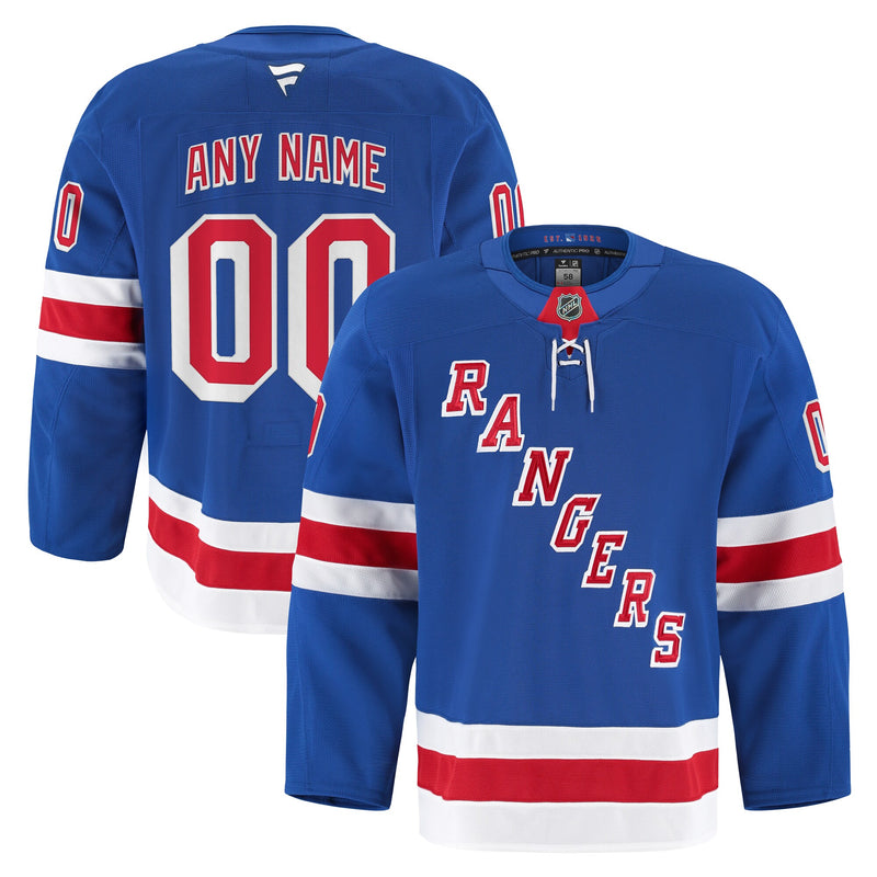 New York Rangers Hockey Jersey, Royal Authentic Sportswear Jersey Shirt, Long Sleeve Hockey Sweater Jersey, Casual Gift for Men, Style 202056752