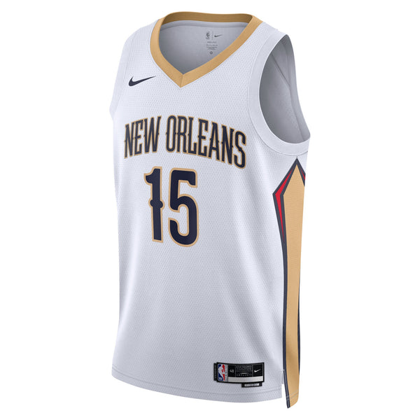 New Orleans Pelicans Association Edition Swingman Jersey - White - Jose Alvarado