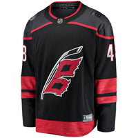 Carolina Hurricanes Hockey Jersey, Black Sportswear Jersey Shirt, Long Sleeve Hockey Sweater Jersey, Casual Gift for Men, Style 200723241