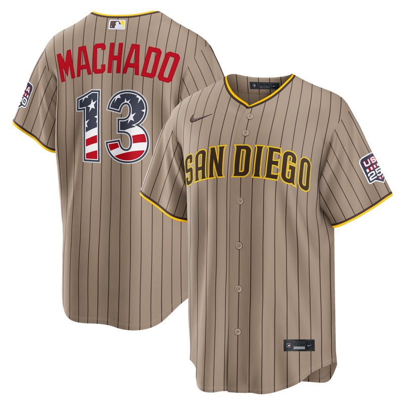 Manny Machado San Diego Padres Baseball Jersey, Baseball Sportswear Jersey Shirt, Lightweight Breathable Athletic Jersey, Casual Gift for Men