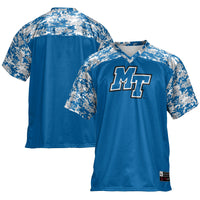 MTSU Blue Raiders Football Jersey, Royal Sportswear Jersey Shirt, Lightweight Breathable Athletic Jersey, Casual Gift for Men