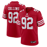 Alfred Collins San Francisco 49ers Football Jersey, Scarlet Sportswear Jersey Shirt, Lightweight Breathable Athletic Jersey, Casual Gift for Men