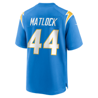 Scott Matlock Los Angeles Chargers Football Jersey, Sportswear Jersey Shirt, Lightweight Athletic Jersey, Casual Gift for Men, Style 202226604