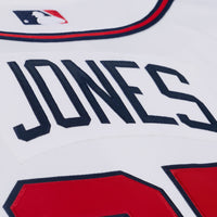 Andruw Jones Atlanta Braves Baseball Jersey, White Sportswear Jersey Shirt, Lightweight Breathable Athletic Jersey, Casual Gift for Men