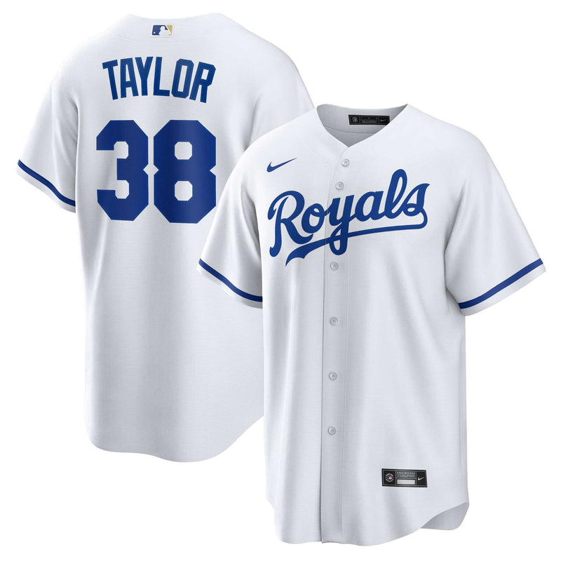 Josh Taylor Kansas City Royals Baseball Jersey, White Sportswear Jersey Shirt, Lightweight Breathable Athletic Jersey, Casual Gift for Men
