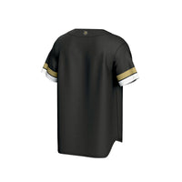 UCF Knights Baseball Jersey, Black Sportswear Jersey Shirt, Lightweight Breathable Athletic Jersey, Casual Gift for Men