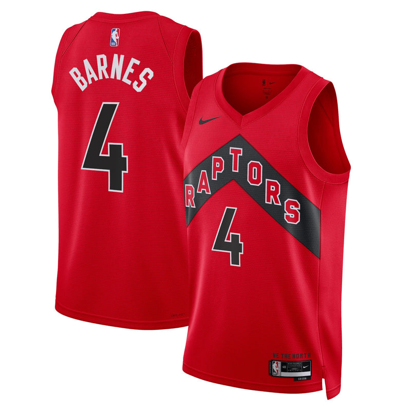 Scottie Barnes Toronto Raptors Basketball Jersey, Red Swingman Sportswear Jersey Shirt, Sleeveless Athletic Tank Jersey, Casual Gift for Men