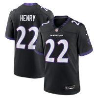 Derrick Henry Baltimore Ravens Football Jersey, Black Game Sportswear Jersey Shirt, Lightweight Breathable Athletic Jersey, Casual Gift for Men