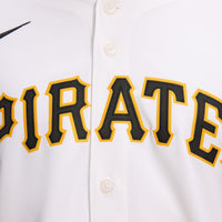 Pittsburgh Pirates Baseball Jersey, White Sportswear Jersey Shirt, Lightweight Breathable Athletic Jersey, Casual Gift for Men, Style 201865829