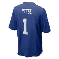 Arvell Reese New York Giants Football Jersey, Royal Game Sportswear Jersey Shirt, Lightweight Breathable Athletic Jersey, Casual Gift for Men