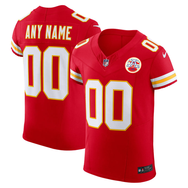 Kansas City Chiefs Football Jersey, Red Elite Sportswear Jersey Shirt, Lightweight Breathable Athletic Jersey, Casual Gift for Men