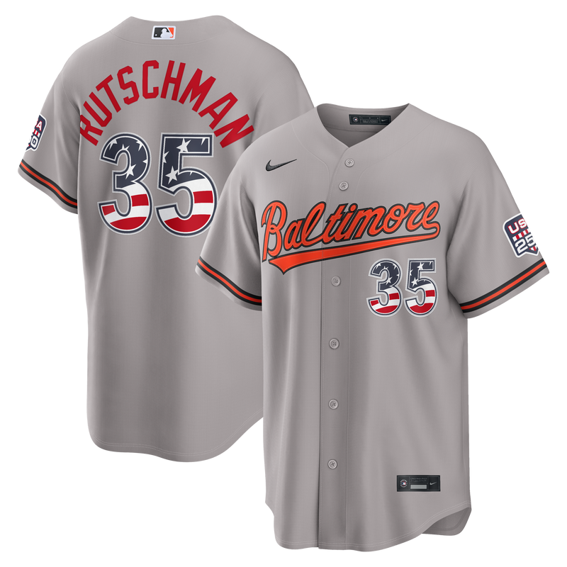 Adley Rutschman Baltimore Orioles Baseball Jersey, Gray Sportswear Jersey Shirt, Lightweight Breathable Athletic Jersey, Casual Gift for Men