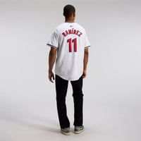 Jose Ramirez Cleveland Guardians Baseball Jersey, White Sportswear Jersey Shirt, Lightweight Breathable Athletic Jersey, Casual Gift for Men