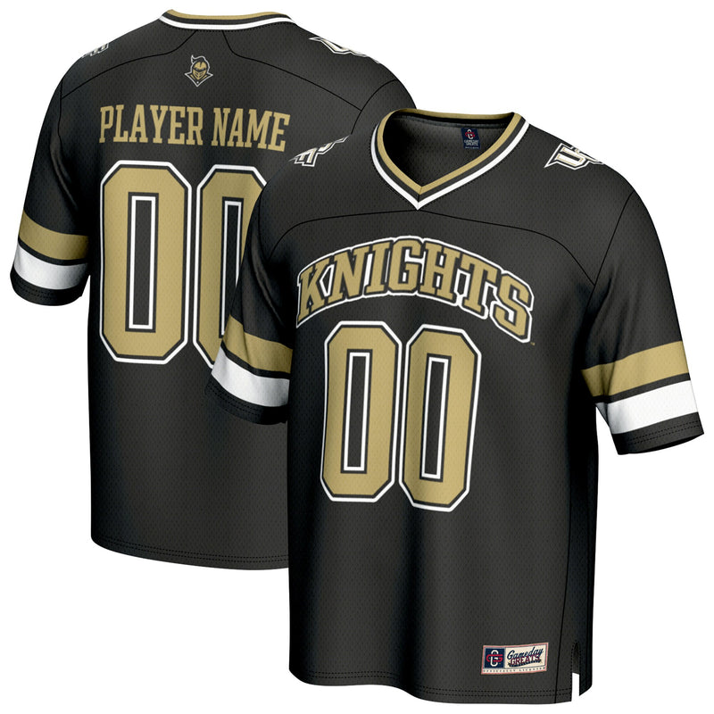 UCF Knights Football Jersey, Black Fashion Sportswear Jersey Shirt, Lightweight Breathable Athletic Jersey, Casual Gift for Men
