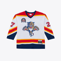 Scott Mellanby Florida Panthers Hockey Jersey, White Sportswear Jersey Shirt, Long Sleeve Hockey Sweater Jersey, Casual Gift for Men