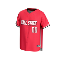 Ball State Cardinals Baseball Jersey, Sportswear Jersey Shirt, Lightweight Breathable Athletic Jersey, Casual Gift for Men, Style 201179905