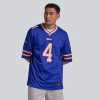James Cook III Buffalo Bills Football Jersey, Royal Game Sportswear Jersey Shirt, Lightweight Breathable Athletic Jersey, Casual Gift for Men