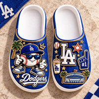 LAD Summer Mood - Blue, Gold and a Smiling Baseball