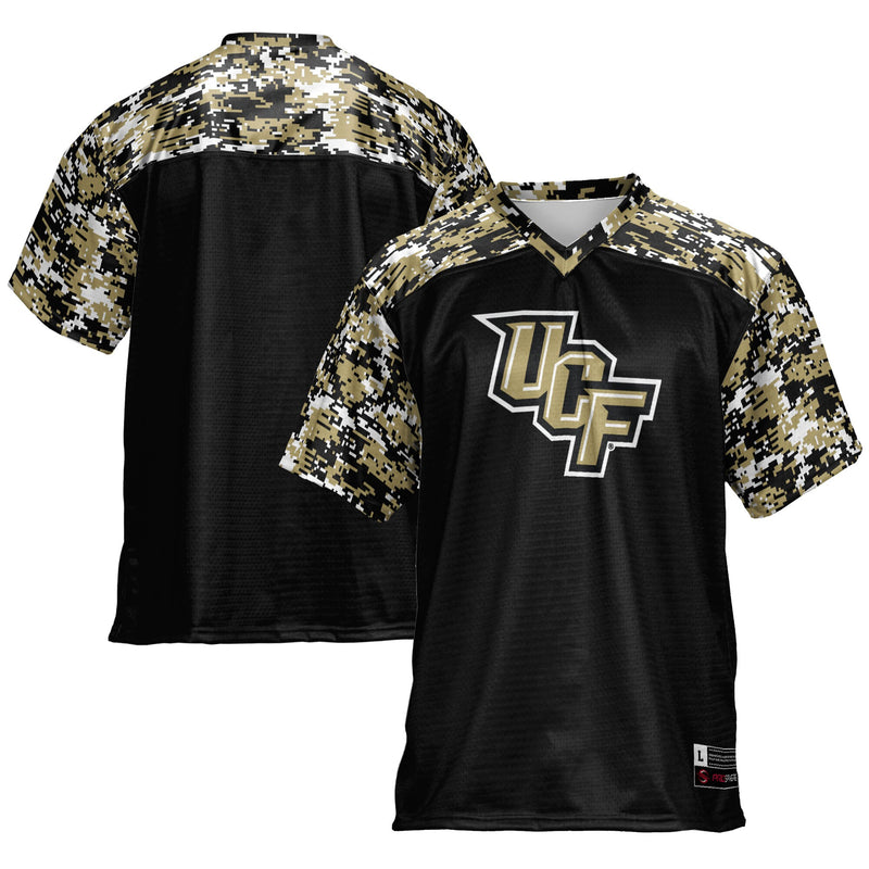 UCF Knights Football Jersey, Black Sportswear Jersey Shirt, Lightweight Breathable Athletic Jersey, Casual Gift for Men, Style 4728572