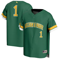 William & Mary Tribe Baseball Jersey, Sportswear Jersey Shirt, Lightweight Breathable Athletic Jersey, Casual Gift for Men, Style 202658920