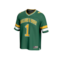 William & Mary Tribe Football Jersey, Green Fashion Sportswear Jersey Shirt, Lightweight Breathable Athletic Jersey, Casual Gift for Men