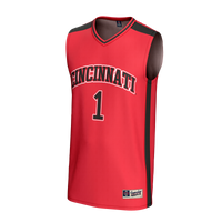 Cincinnati Bearcats Basketball Jersey, Red Sportswear Jersey Shirt, Sleeveless Athletic Tank Jersey, Casual Gift for Men, Style 202439662
