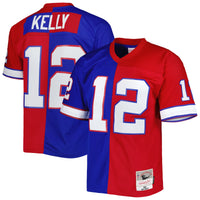 Jim Kelly Buffalo Bills Football Jersey, Royal Red Replica Sportswear Jersey Shirt, Lightweight Breathable Athletic Jersey, Casual Gift for Men
