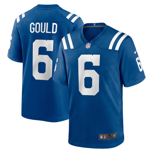 Indianapolis Colts Anthony Gould Royal Game Jersey