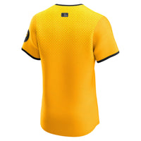 Pittsburgh Pirates Baseball Jersey, Gold Elite Sportswear Jersey Shirt, Lightweight Breathable Athletic Jersey, Casual Gift for Men