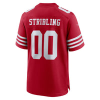 De'Zhaun Stribling San Francisco 49ers Football Jersey, Sportswear Jersey Shirt, Lightweight Breathable Athletic Jersey, Casual Gift for Men