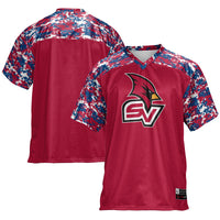 Saginaw Valley State Cardinals Football Jersey, Red Sportswear Jersey Shirt, Lightweight Breathable Athletic Jersey, Casual Gift for Men