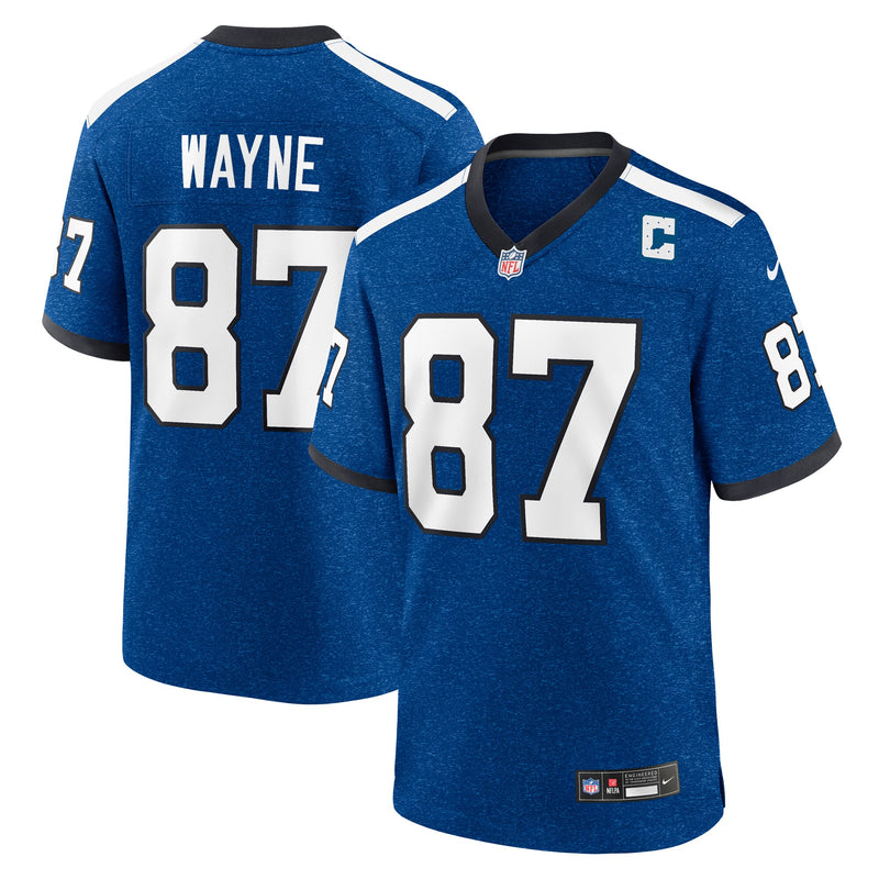 Reggie Wayne Indianapolis Colts Football Jersey, Blue Game Sportswear Jersey Shirt, Lightweight Breathable Athletic Jersey, Casual Gift for Men