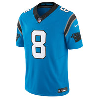 Jaycee Horn Carolina Panthers Football Jersey, Blue Limited Sportswear Jersey Shirt, Lightweight Breathable Athletic Jersey, Casual Gift for Men