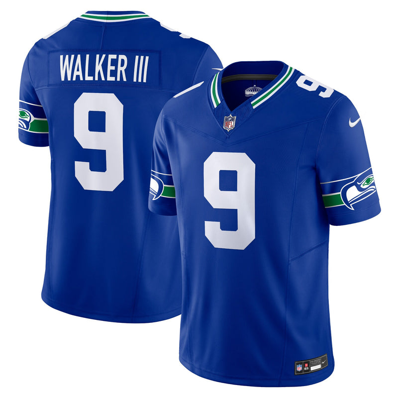 Kenneth Walker III Seattle Seahawks Football Jersey, Sportswear Jersey Shirt, Lightweight Athletic Jersey, Casual Gift for Men, Style 5260528