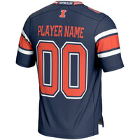 Illinois Fighting Illini Football Jersey, Sportswear Jersey Shirt, Lightweight Breathable Athletic Jersey, Casual Gift for Men, Style 5267235