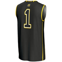 Wichita State Shockers Basketball Jersey, Black Sportswear Jersey Shirt, Sleeveless Athletic Tank Jersey, Casual Gift for Men