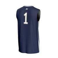 Georgia Southern Eagles Basketball Jersey, Blue Fashion Sportswear Jersey Shirt, Sleeveless Athletic Tank Jersey, Casual Gift for Men