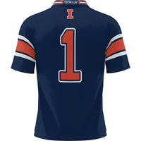 Illinois Fighting Illini Football Jersey, Sportswear Jersey Shirt, Lightweight Breathable Athletic Jersey, Casual Gift for Men, Style 200425280