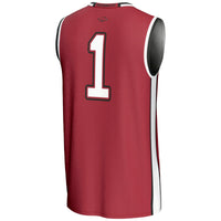 Arkansas Razorbacks Basketball Jersey, Cardinal Lightweight Sportswear Jersey Shirt, Sleeveless Athletic Tank Jersey, Casual Gift for Men