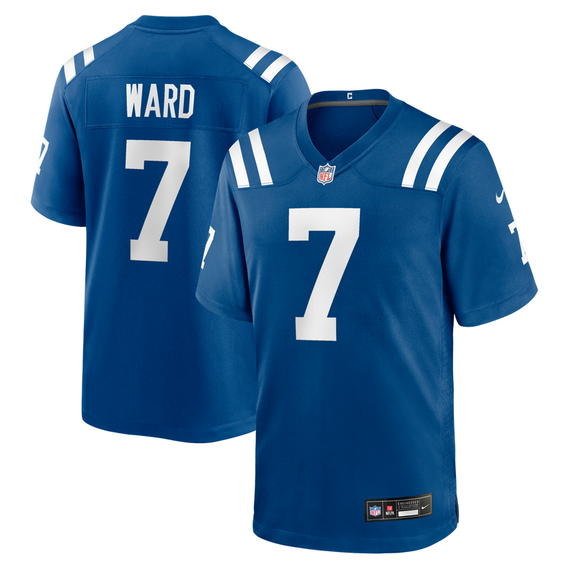 Charvarius Ward Indianapolis Colts Football Jersey, Royal Sportswear Jersey Shirt, Lightweight Breathable Athletic Jersey, Casual Gift for Men