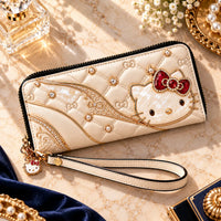 HK in Cream and Crimson - An Editorial Study in Quiet Elegance