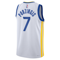 Kristaps Porziņģis Golden State Warriors Basketball Jersey, White Sportswear Jersey Shirt, Sleeveless Athletic Tank Jersey, Casual Gift for Men