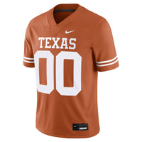 Texas Longhorns Football Jersey, Orange Sportswear Jersey Shirt, Lightweight Breathable Athletic Jersey, Casual Gift for Men, Style 201937763