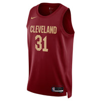 Jarrett Allen Cleveland Cavaliers Basketball Jersey, Maroon Sportswear Jersey Shirt, Sleeveless Athletic Tank Jersey, Casual Gift for Men