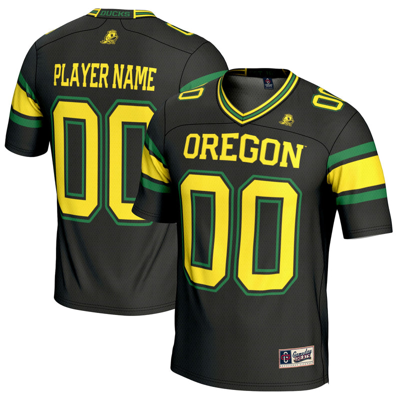 Oregon Ducks Football Jersey, Black Sportswear Jersey Shirt, Lightweight Breathable Athletic Jersey, Casual Gift for Men