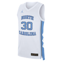 North Carolina Tar Heels Basketball Jersey, White Replica Sportswear Jersey Shirt, Sleeveless Athletic Tank Jersey, Casual Gift for Men