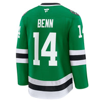 Jamie Benn Dallas Stars Hockey Jersey, Green Premium Home Sportswear Jersey Shirt, Long Sleeve Hockey Sweater Jersey, Casual Gift for Men