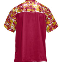 Tuskegee Golden Tigers Football Jersey, Crimson Sportswear Jersey Shirt, Lightweight Breathable Athletic Jersey, Casual Gift for Men