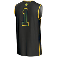 NDSU Bison Basketball Jersey, Black Lightweight Sportswear Jersey Shirt, Sleeveless Athletic Tank Jersey, Casual Gift for Men